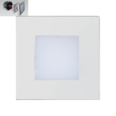 Schodiskové LED svietidlo STEP LIGHT 1W 4000K - 10 farebných variantov